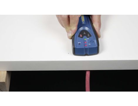 Wykrywacz drewna, metalu i przewodów PAN MULTIDETECTOR  wskaźnik LED /  dżwięk 9V 6F22 - 7