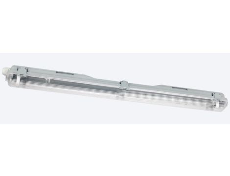 Oprawa hermetyczna na świetlówki VANTA 1xT8 LED IP65 60cm szara pusta 3 lata gwar.
