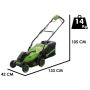 40V Kosiarka akumulatorowa 35cm Greenworks LM3604A1 - 5