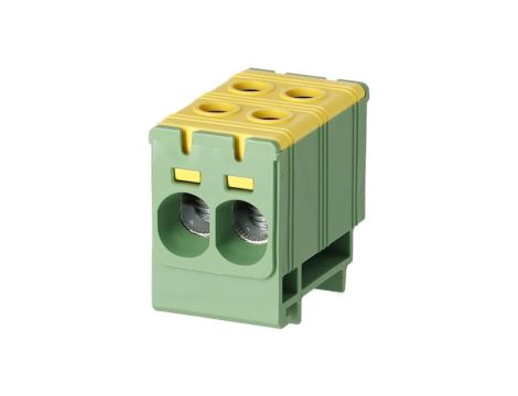 Złączka szynowa zgx 2x35 żółto – zielona GEP-00073