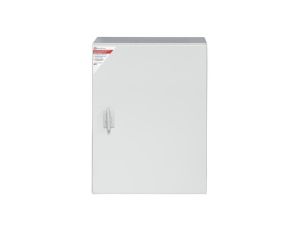 Obudowa metalowa 300x300x150 IP 65 IK10 RAL 7035 z płytą montażową stalową GEP-00015