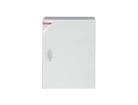 Obudowa metalowa 300x300x150 IP 65 IK10 RAL 7035 z płytą montażową stalową GEP-00015