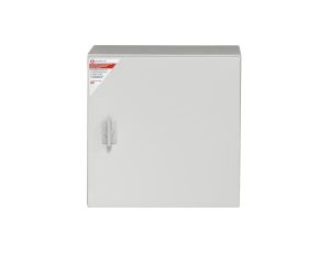 Obudowa metalowa 400x300x150 IP 65 IK10 RAL 7035 z płytą montażową stalową GEP-00180