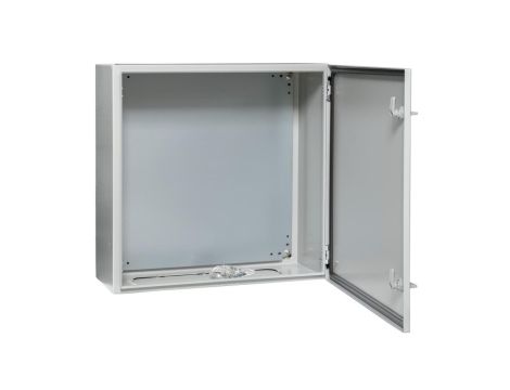 Obudowa metalowa 1200x800x300 IP65 IK10 RAL 7035 z płytą montażową stalową GEP-00195