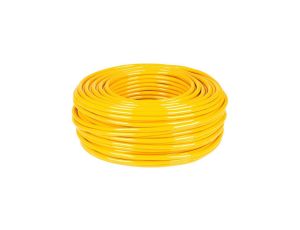 Kabel przemysłowy poliuretanowy PUR-YELLOW 2x1mm2 żółty 300/500V zewnętrzny olejoodporny podwójna powłoka Helukabel /100m/