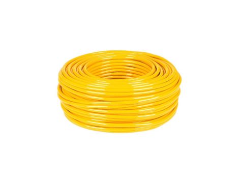 Kabel przemysłowy poliuretanowy PUR-YELLOW 2x1mm2 żółty 300/500V zewnętrzny olejoodporny podwójna powłoka Helukabel /100m/