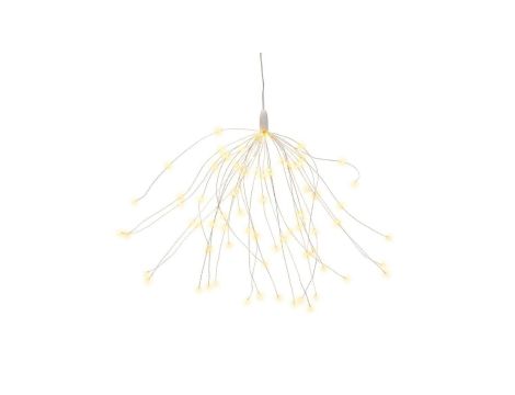 Girlanda Solarna Ogrodowa LUMILED Dmuchawiec Dekoracyjna 450LED 3.8m 3000K Ciepła + Pilot SALAL