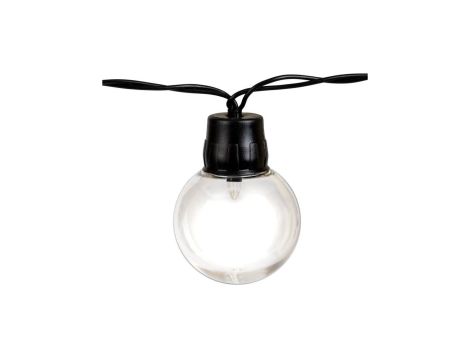 Girlanda Solarna Ogrodowa LUMILED 40 LED Balkonowa Ozdobne Kuleczki 13.64m 3000K Ciepła GLADI 3