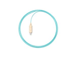 Pigtail światłowodowy MM SC/UPC OM3 bezhalogenowy LSOH aqua 2m NEKU