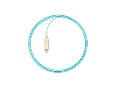 Pigtail światłowodowy MM SC/UPC OM3 bezhalogenowy LSOH aqua 2m NEKU