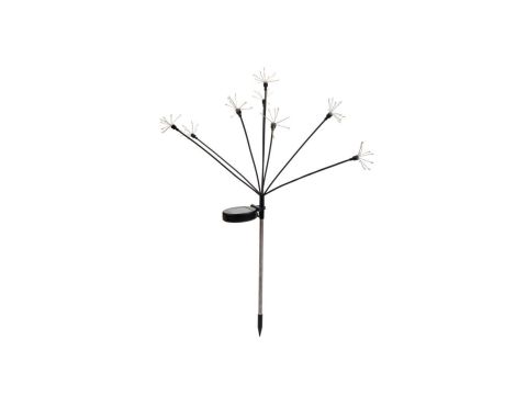 2x Lampa Solarna Ogrodowa LED LUMILED ALISMA Wbijana Zewnętrzna 70cm 2700K IP44