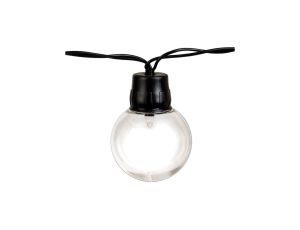 Girlanda Solarna Ogrodowa LUMILED 30 LED Balkonowa Ozdobne Kuleczki 10.6m 3000K Ciepła GLADI 3 LUMILED
