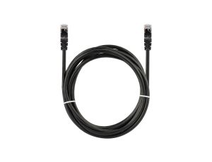 Patchcord S/FTP kat.8 PiMF kabel sieciowy LAN 2x RJ45 linka LSOH czarny 5m NEKU