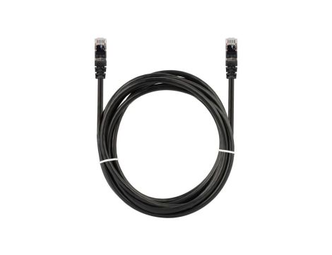 Patchcord S/FTP kat.8 PiMF kabel sieciowy LAN 2x RJ45 linka LSOH czarny 5m NEKU