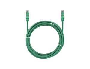 Patchcord S/FTP kat.6A PiMF kabel sieciowy LAN 2x RJ45 linka LSOH zielony 25m NEKU