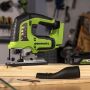 24 V wyrzynarka Greenworks JS24L01-01 - 3