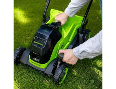 24V kosiarka 33 cm Greenworks MO24L411-01 zestaw ładowarka + aku 4 Ah - 5