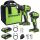 24V zestaw narzędzi Greenworks CK321 wkrętarka, zakrętarka, ładowarka, 2x aku 2Ah, futerał