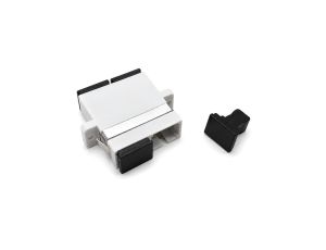 Adapter światłowodowy MM SC/UPC-SC/UPC duplex OM2 szary NEKU