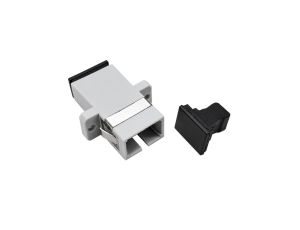 Adapter światłowodowy MM SC/UPC-SC/UPC simplex OM2 szary NEKU