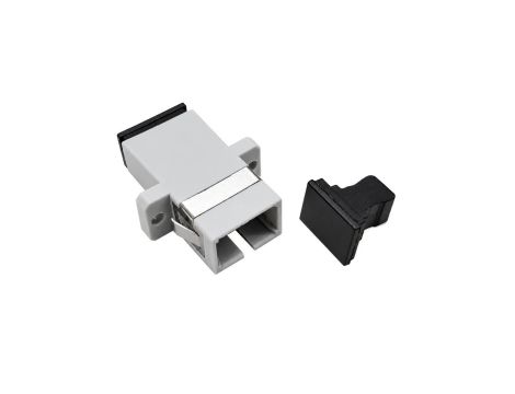 Adapter światłowodowy MM SC/UPC-SC/UPC simplex OM2 szary NEKU