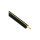 Listwa szybki montaż z taśmą samoprzylepną LSM 9x16mm czarna 1,15m 8 sztuk AKS