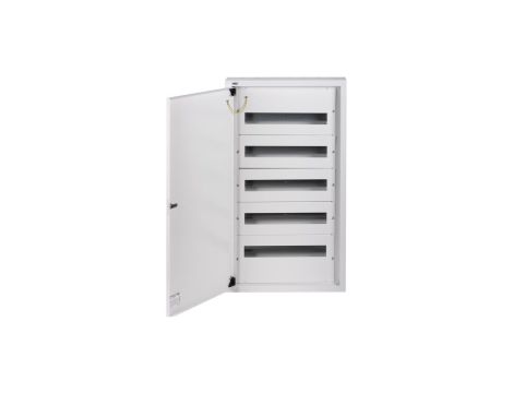 Rozdzielnica natynkowa 5x18 modułów IP30 N+PE 849x485x115mm metalowa biała KANLUX