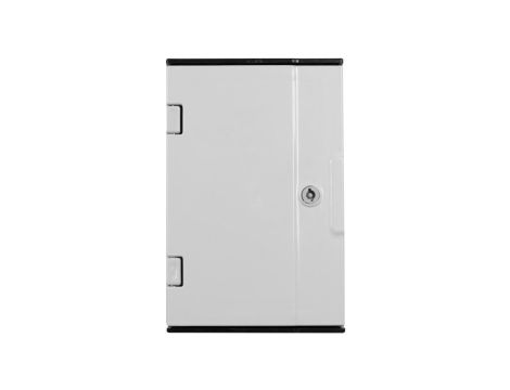 Rozdzielnica hermetyczna natynkowa 2x4 moduły IP65 ABS (400V) 200x300x150mm szara z pełnymi drzwiami NEKU