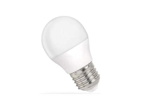 Żarówka LED E27 230V 4W 320lm 3000K kula barwa WW biała ciepła SPECTRUM LED