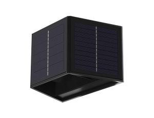 Kinkiet LED elewacyjny CUBUS SOLAR 2COB NW 50lm GXSO024