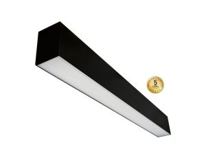 Oprawa LED liniowa LINIK 20W Black ML (klosz mleczny) NW 2650/3250lm GXLS410