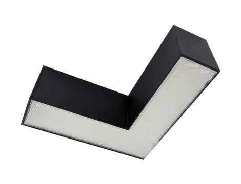 Łącznik typ L LINIK 12W PR (mikropryzma) NW (4000K) 1550/1950lm czarny GXLS428