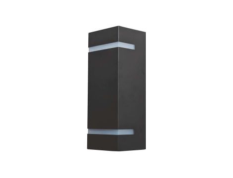 Kinkiet elewacyjny BRICK 2xGU10 czarny GXPS002