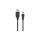 Kabel mini USB do synchronizacji i ładowania, Czarny - Długość kabla 1 m