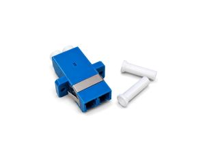 Adapter światłowodowy SM LC/PC-LC/PC duplex OS2 niebieski NEKU