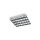Oprawa sufitowa pusta podtynkowa 4x60 T8-J LED, G13, AC220-240V, IP65, ABS/PS, biała G-TECH RASTRO