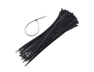 AWTOOLS OPASKA PLASTIK CZARNA 3,6x370/100szt.