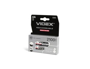 Akumulator Niklowo Wodorkowy 2100mAh AA 2szt. VIDEX