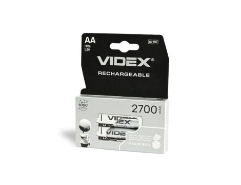 Akumulator Niklowo Wodorkowy 2700mAh AA 2szt. VIDEX