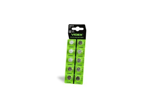 Bateria Litowa Guzikowa Videx AG 13 LR44 1.5V 10szt