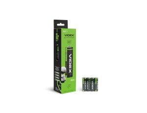 Baterie Alkaliczne Zestaw AA 1.5V 2600mAh AA 4szt. x 15 VIDEX