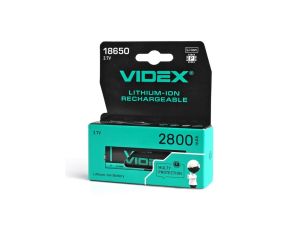 Akumulator Jonowy Litowo 3.7V 2800mAh 18650 1szt. VIDEX
