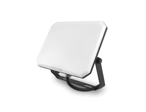 Naświetlacz LED VIDEX 50W 4750lm 5000K Zimna Czarny z Mleczną Przesłoną Klasa F