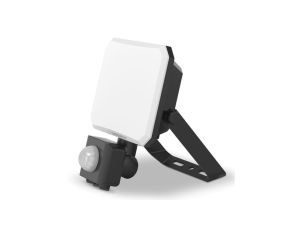 Naświetlacz LED VIDEX 20W 1900lm 5000K Zimna z Czujnikiem Ruchu i Zmierzchu Czarny z Mleczną Przesłoną Klasa F