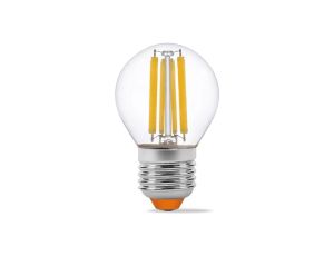 Żarówka LED VIDEX E27 G45 Kulka 6W zamiennik 60W 806lm 4000K Neutralna 360 FILAMENT Klasa E 3 Lata Gwarancji