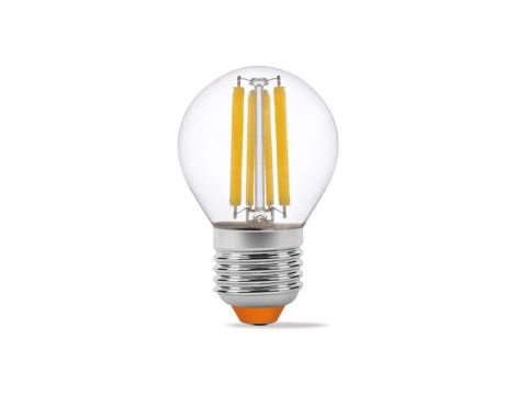 Żarówka LED VIDEX E27 G45 Kulka 6W zamiennik 60W 806lm 4000K Neutralna 360 FILAMENT Klasa E 3 Lata Gwarancji