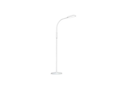 Lampka Podłogowa Biurkowa 2w1 LED 12W 3000K-5500K CCT Ściemnialna Dotykowa BIAŁA