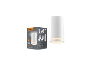 Oprawa Natynkowa Halogenowa Spot Lampa Sufitowa 1x GU10 Biała CARMELO Videx