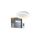 Plafon LED Lampa Sufitowa Natynkowa 72W 7500lm 2700-6000K CCT Ściemnialna Biała + Pilot EDGE Videx