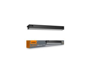 Lampa LED Panel Natynkowy Modułowy 24W 2400lm 5000K Zimna Czarna Videx